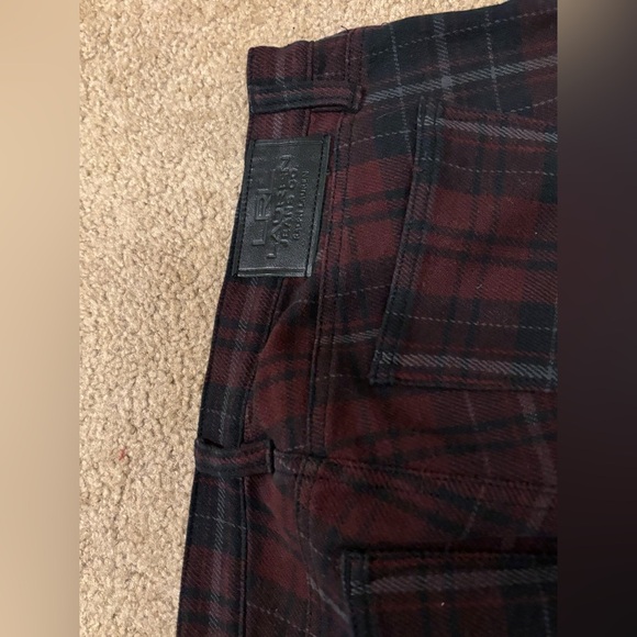 Ralph Lauren Plaid Jeans Modern Straight Size 8P - Picture 10 of 11